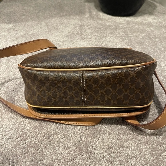 Celine Brown Macadam crossbody bag - Picture 13 of 16